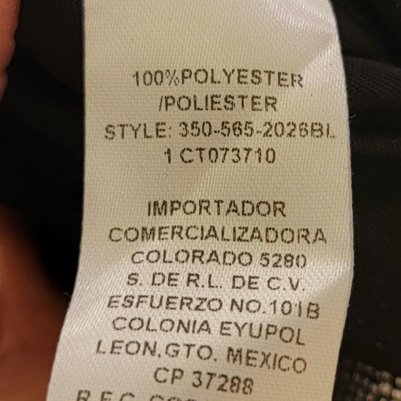 2XL Rhoper Western Show Shirt. Black and Silver - Picture 2 of 3